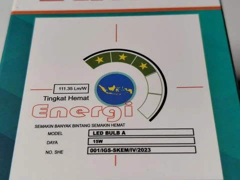 Central Java, Indonesia, February 21, 2026: The star on the packaging Foto stock