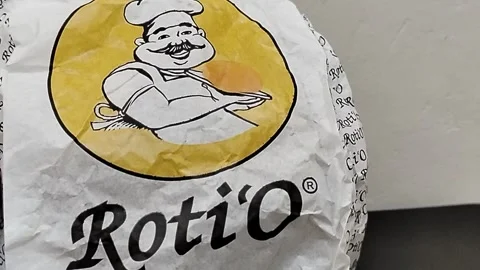 Central Java Indonesia February 5, 2026: Coffee-flavored bread, Roti'O Stock Footage 330119600