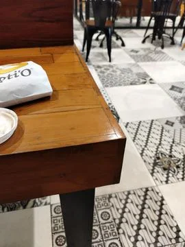 Central Java Indonesia February 5, 2026: Roti'O food and beverage outlet. Фото