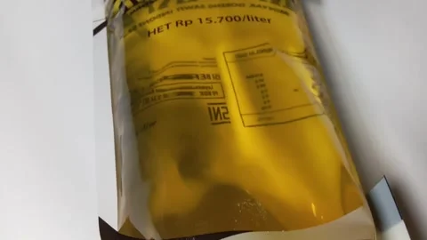 Central Java Indonesia January 2 2025: Minyakita cooking oil  Stock Footage 297042250