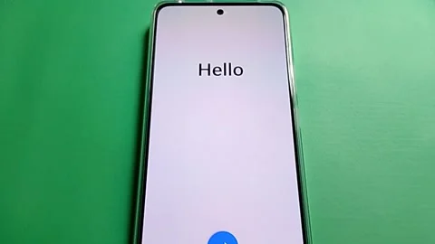 Central Java Indonesia January 2, 2026: First appearance of smartphone screen Stock Footage 325922567