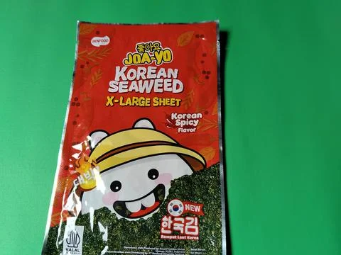 Central Java Indonesia January 8, 2026: Joa yo seaweed. Stock Photos