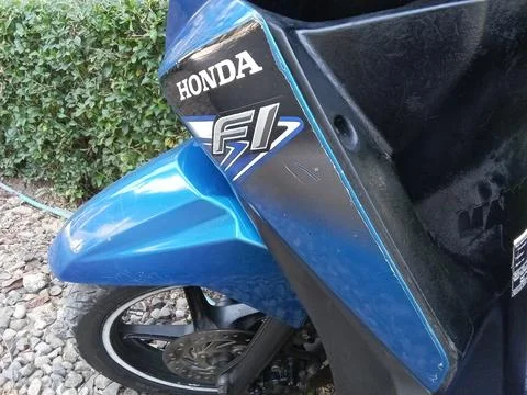 Central Java Indonesia July 11, 2025: Honda Beat FI Stock Photos