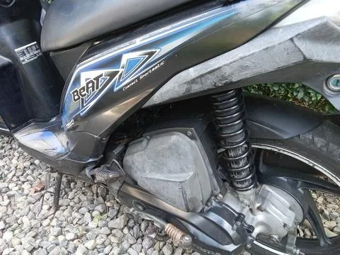 Central Java Indonesia July 11, 2025: Honda Beat FI Фото