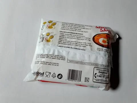 Central Java Indonesia July 28, 2025: Indomie fried noodles. Фото