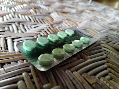 Central Java, Indonesia, March 12, 2026: Promag chewable tablets  Stock Photos