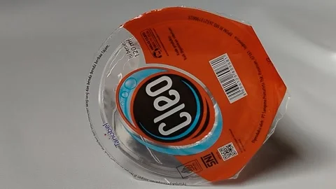 Central Java Indonesia March 23, 2026: Cleo Pure Water is a type of demineralize Stock Footage 332159490