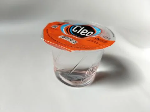 Central Java Indonesia March 23, 2026: Cleo Pure Water is a type of demineralize Stock Photos