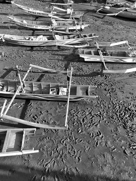 Central Java Indonesia March 25, 2026: black and white photograph of traditional Фото