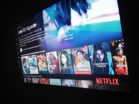 Central Java Indonesia March 9, 2025: Squid Game  Stock-Fotos