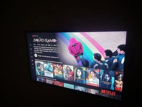 Central Java Indonesia March 9, 2025: Squid Game Netflix  Фото