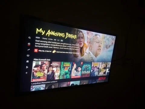 Central Java Indonesia March 9, 2025: movie My Annoying Brother  Stock-Fotos