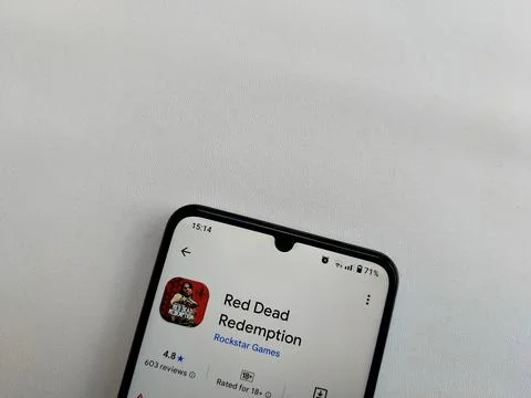 Central Java, Indonesia, May 13, 2026: Red Dead Redemption is an exciting action 库存照片