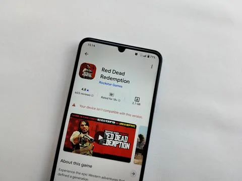 Central Java, Indonesia, May 13, 2026: Red Dead Redemption is an exciting action 库存照片