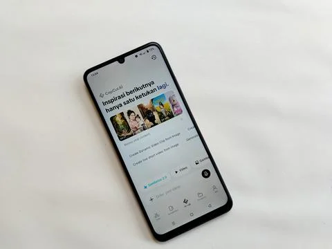 Central Java, Indonesia, May 13, 2026: CapCut is a versatile video editing appli Stock Photos