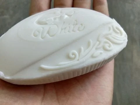 Central Java, Indonesia May 23: bar soap giv Fotos Stock