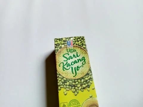 Central Java Indonesia November 5 2024: Mung bean juice drink. Stock Photos