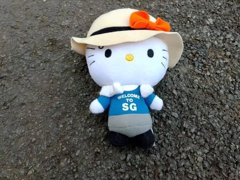 Central Java Indonesia October 11, 2025: Hello Kitty McDonald's Happy Meal  Foto stock