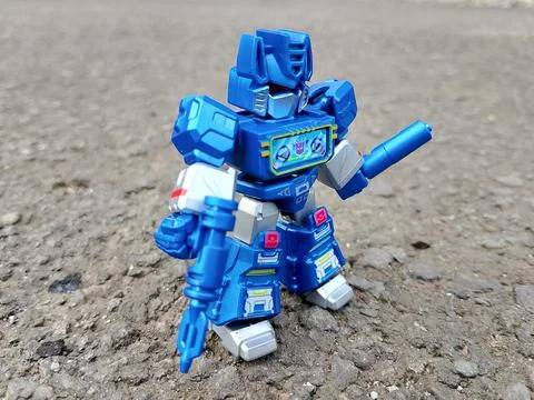 Central Java Indonesia October 13, 2025: Blokees Transformers Defender Version  Stock Photos