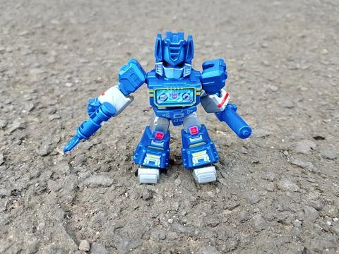 Central Java Indonesia October 13, 2025: Blokees Transformers Defender Version  Stock Photos