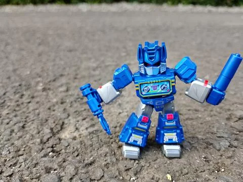 Central Java Indonesia October 13, 2025: Blokees Transformers Defender Version  Stock Photos