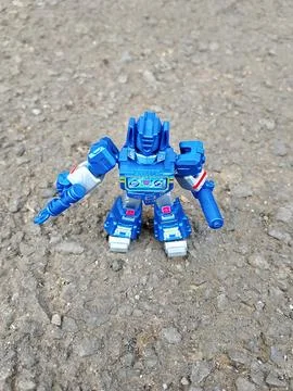 Central Java Indonesia October 13, 2025: Blokees Transformers Defender Version  Stock Photos