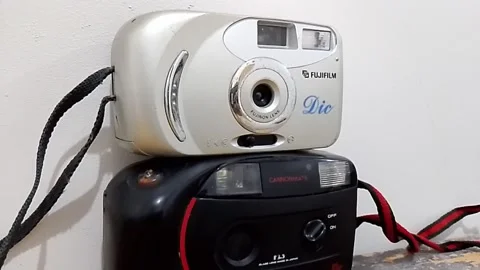 Central Java Indonesia October 21, 2025: cannonmate SM111 and Fujifilm Dio  Stock Footage 320678661