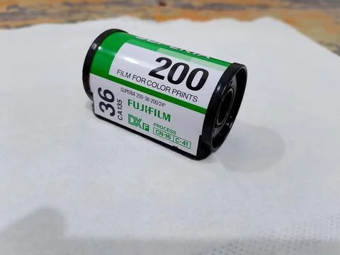 Central Java Indonesia October 21, 2025: Fujifilm, Fujicolor Superia 200  Фото