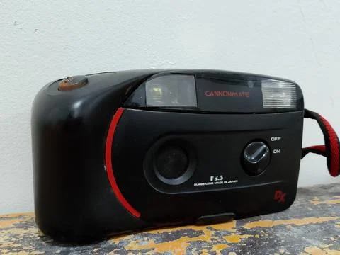 Central Java Indonesia October 21, 2025: cannonmate SM111 analog camera. Stock Photos