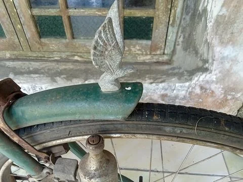 Central Java Indonesia September 1, 2025: bicycle onthel. Photos