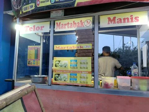 Central Java, Indonesia, September 12, 2026: An authentic Indonesian street food Stock Photos