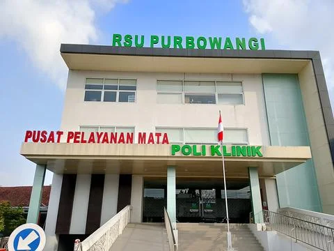 Central Java Indonesia September 2, 2025: Purbowangi General Hospital, Kebumen. Фото