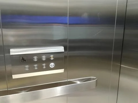 Central Java Indonesia September 2, 2025: in the elevator. Stock Photos