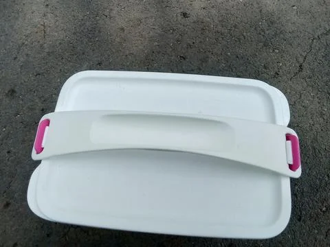 Central Java, Indonesia September 21, 2024: Tupperware food containers. Stockfoto's