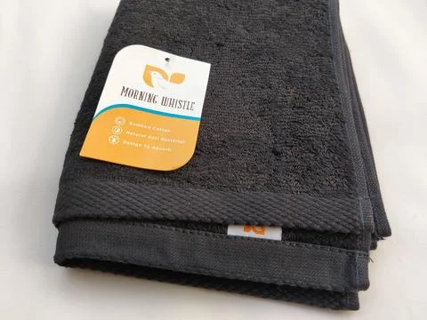 Central Java Indonesia SEPTEMBER 28, 2026: Close up of a Morning Whistle towel  Фото