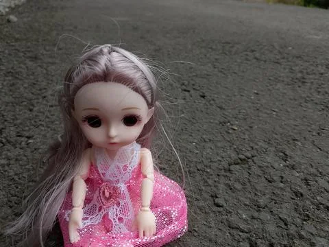 Central Java Indonesia September 30, 2025: Children's girl doll Stock Photos