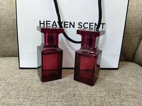 Central Java Indonesia September 4 2026: Two Heaven Scent brand women's perfume  Stock-Fotos