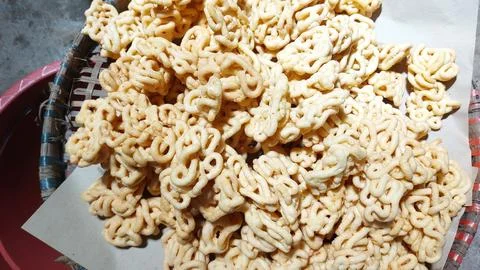 Central Javanese food for Eid whose name is untuk cacing Stock Photos