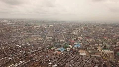 Central Lagos Stock Footage 199424044