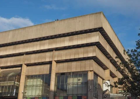 Central Library in Birmingham Stock Photos