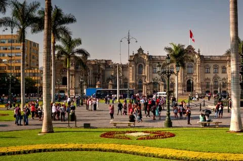 Central Lima Peru Stock Photos
