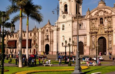 Central Lima Peru Stock Photos