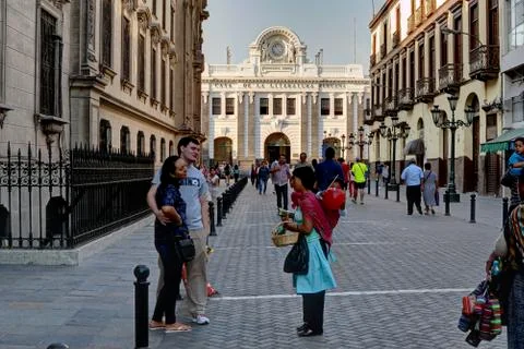 Central Lima Peru Stock Photos
