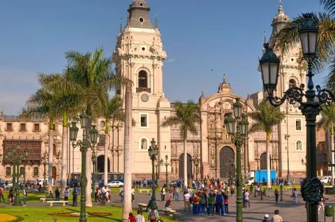 Central Lima Peru Stock Photos