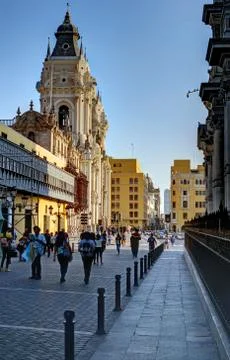 Central Lima Peru Stock Photos