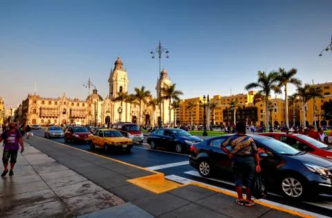 Central Lima Peru Stock Photos