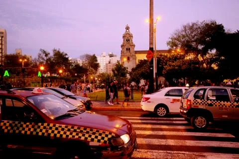 Central Lima Peru Stock Photos