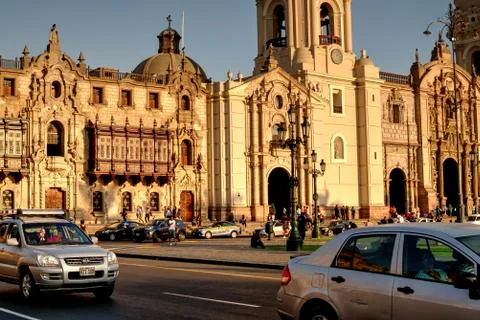 Central Lima peru Stock Photos