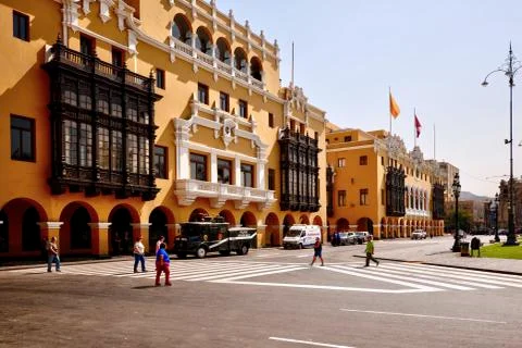 Central Lima Peru Stock Photos