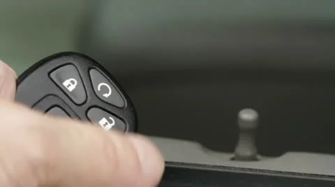 Central Locking Stock Footage 22774795